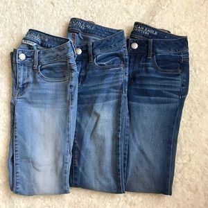 DENIM JEANS bundle american eagle